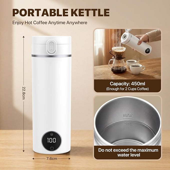 Portable Travel Electric Kettle