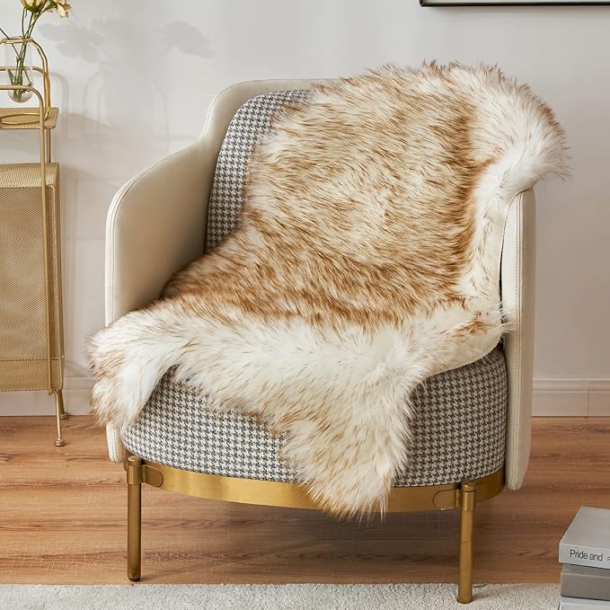 Faux Fur Sheepskin Rug